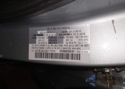 2016 Mazda Cx-9 Signature z USA, uszkodzony, nr VIN JM3TCBEY9G0103417